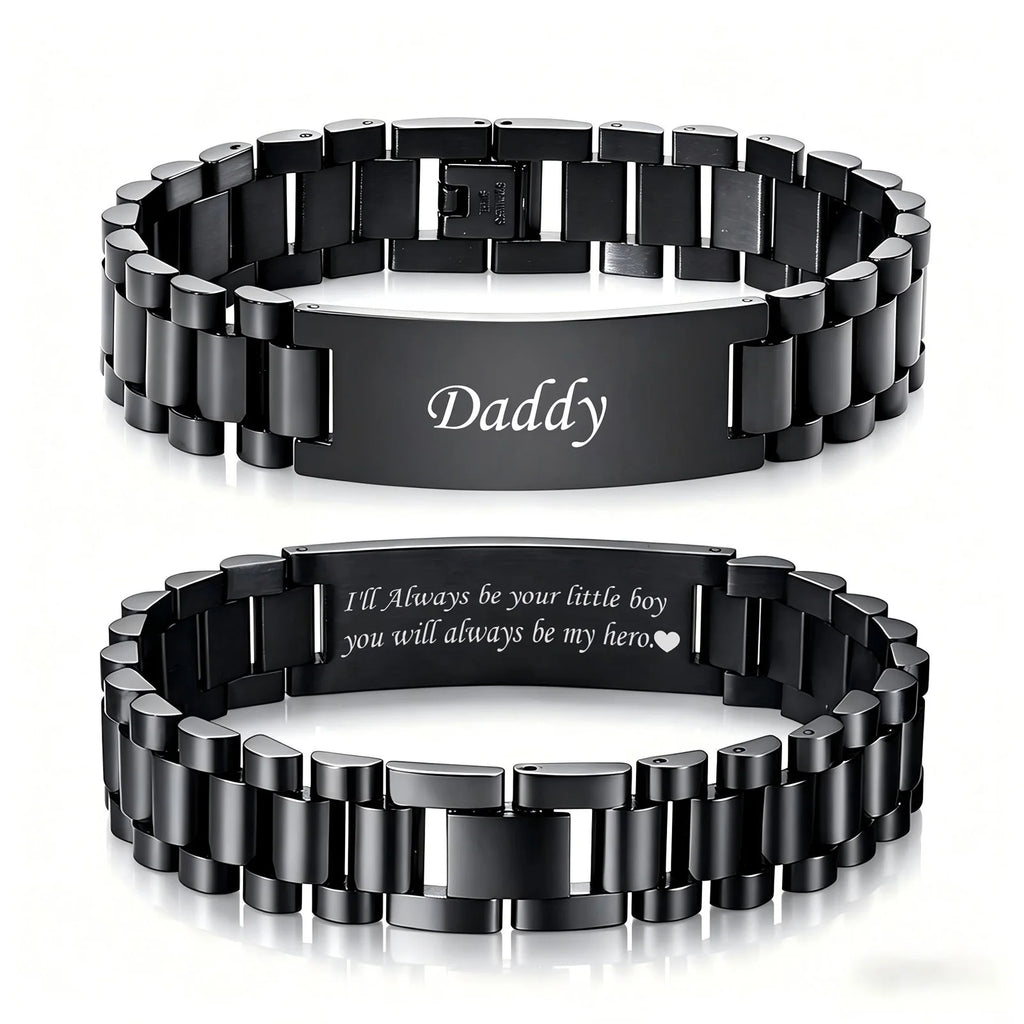 PENDRA Engraved Touching Bracelet
