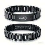 PENDRA Engraved Touching Bracelet