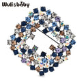 PENDRA Rhombelle Rhinestone Geometric Rhombus Brooch