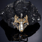 PENDRA Wolf Norse Celtic Necklace