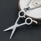 PENDRA Scissorforge Stainless Steel Scissors Pendant