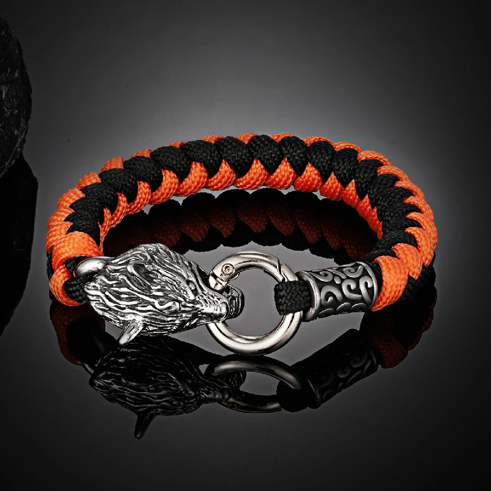 PENDRA Wolf Classic Steel Bracelet