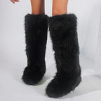 PENDRA Knee Warm Imitation Boots