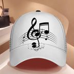 PENDRA Classic Musical Notes Baseball Cap