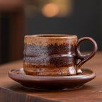 PENDRA Japanese Handmade Kiln-Changed Retro Ceramic Coffee Mug