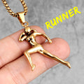 PENDRA Wrenmire Fitness Motif Necklace