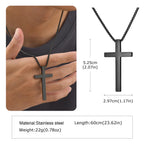 PENDRA Cross Gold Silver Pendant Necklace