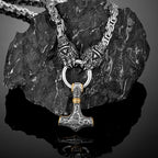 PENDRA Wolf Norse Pendant Necklace