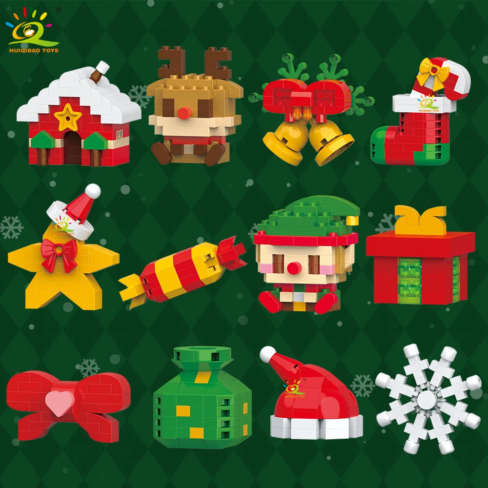 PENDRA Santa Claus Mini Building Set