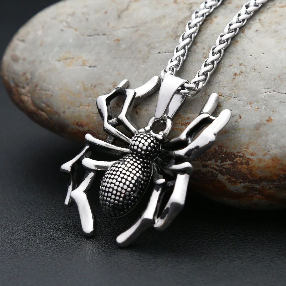PENDRA Spiderforge Stainless Steel Spider Pendant