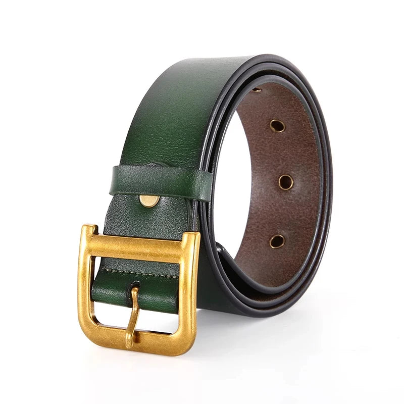 High-end luxury brands elegant Women's belt female D buckle designer belt for Women gothic Y2k leather belt for men for jeans