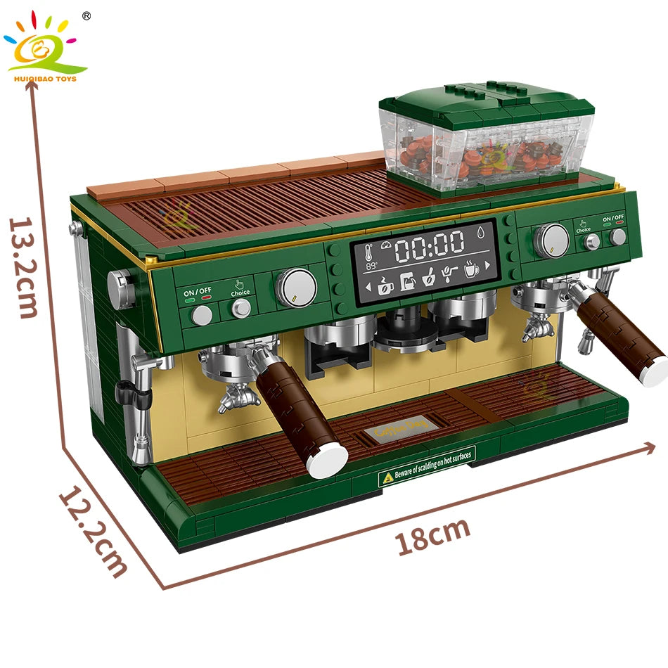 PENDRA Coffee Machine Micro Building Set
