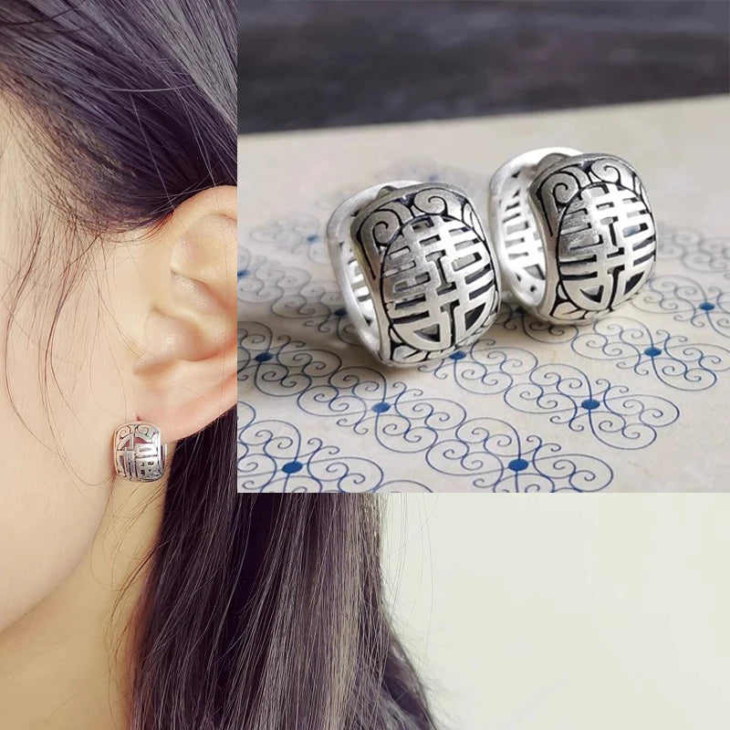 PENDRA Liquid Lava Sterling Silver Earrings