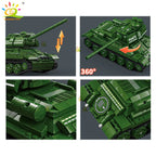 PENDRA Military Tank Army Building Set