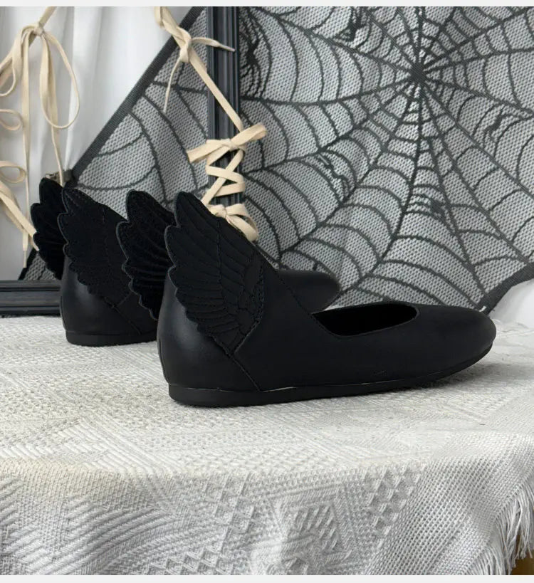 PENDRA Flat Medieval Shallow Shoes
