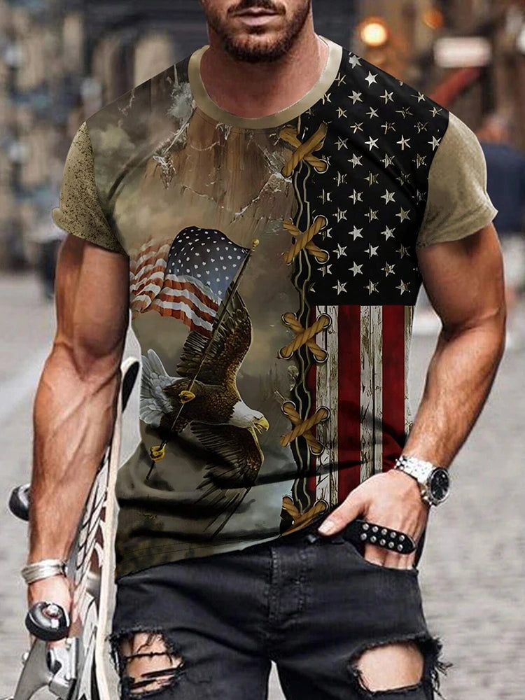 PENDRA Sports Jesus Print T-Shirt