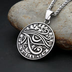 PENDRA Horus 316L Stainless Steel Eye of Horus Necklace