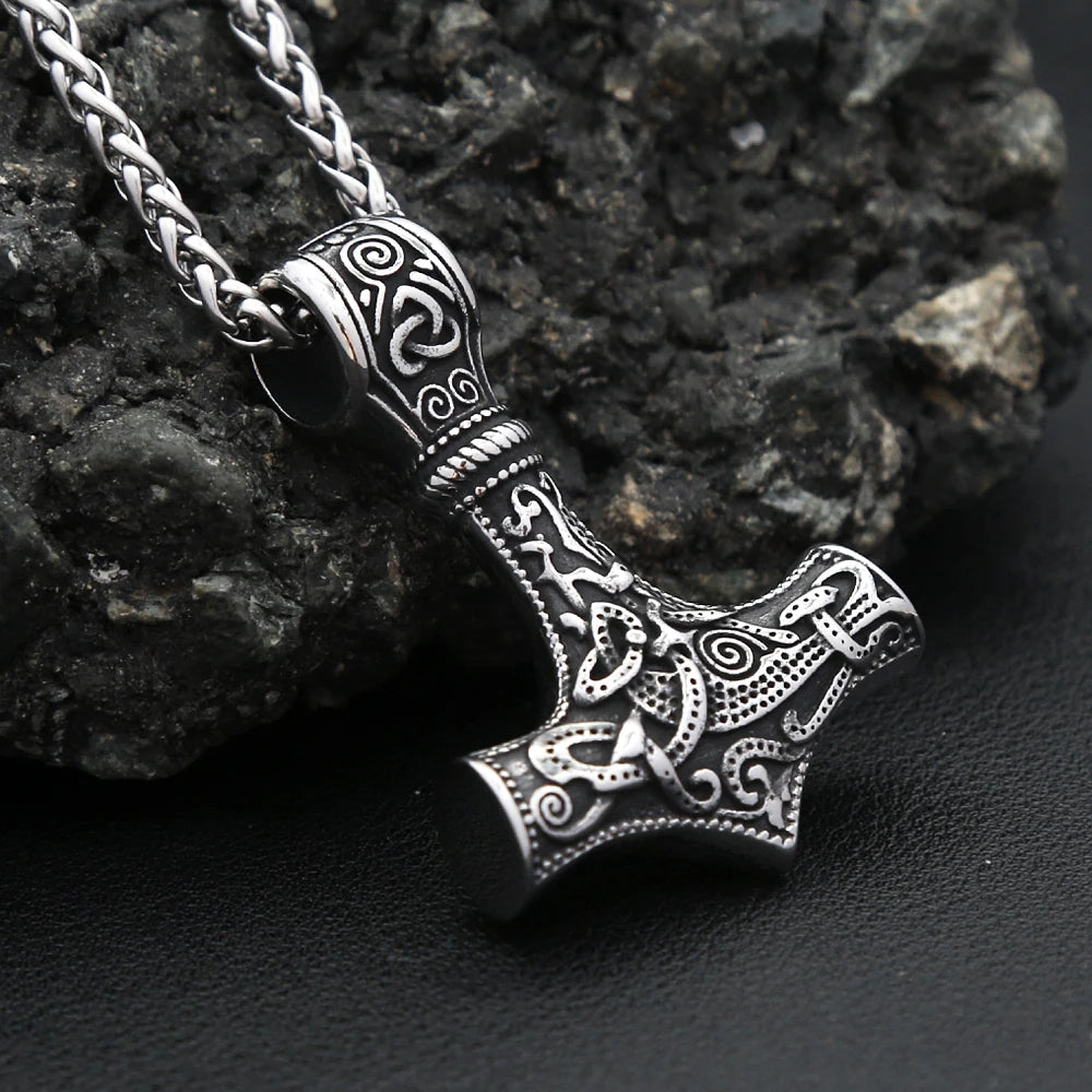 PENDRA Mjolnir Viking Thor Hammer Pendant