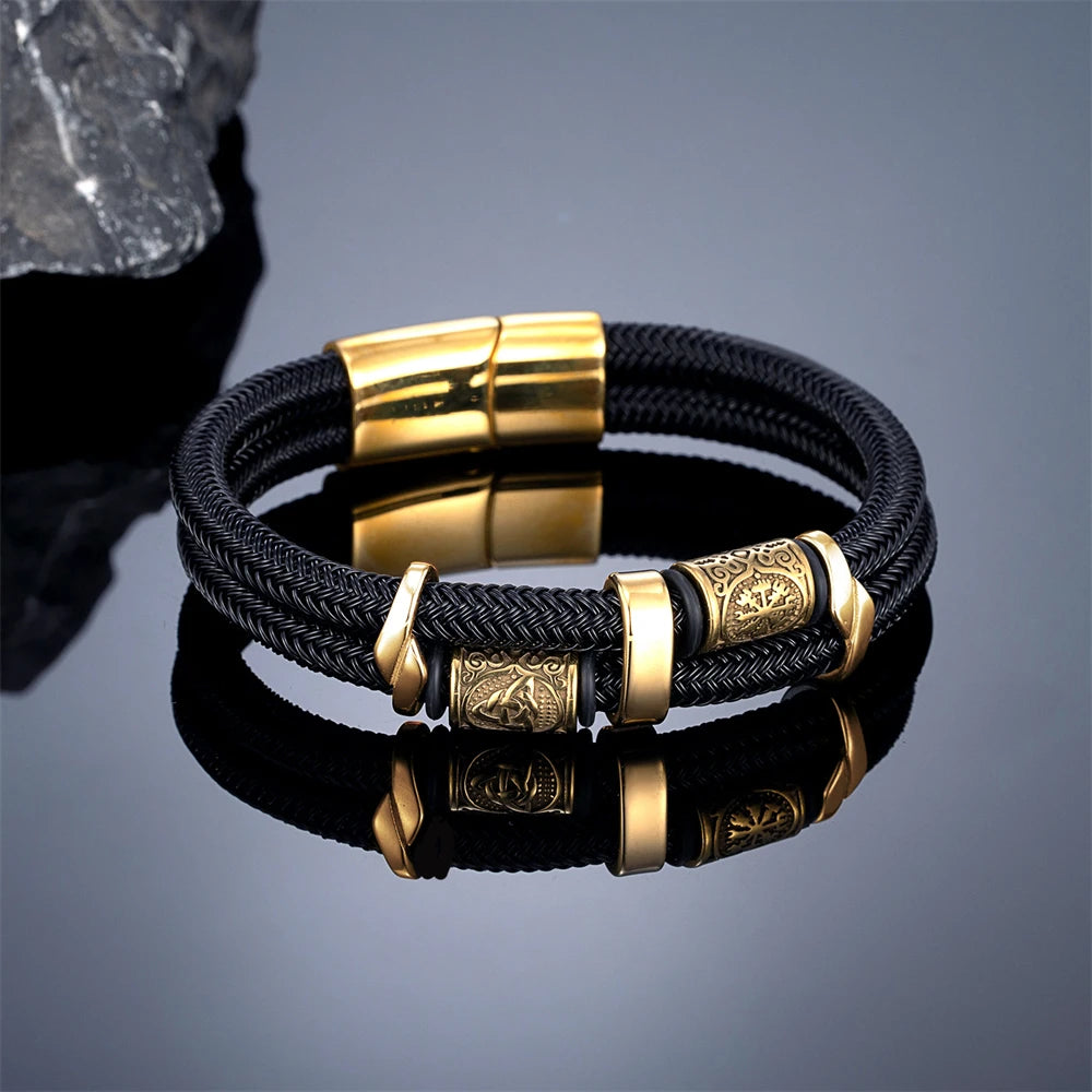 PENDRA Rune Gold Bracelet