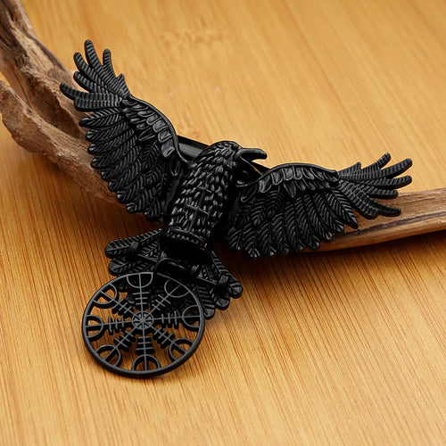 PENDRA Crowclip Vintage Black Crow Hair Clip