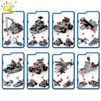 PENDRA Military Ship 8in1 Building Set