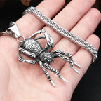 PENDRA Spiderfang Gothic 316L Stainless Steel Pendant