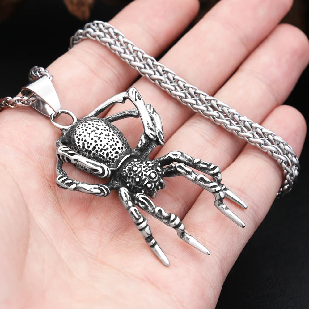 PENDRA Spiderfang Gothic 316L Stainless Steel Pendant