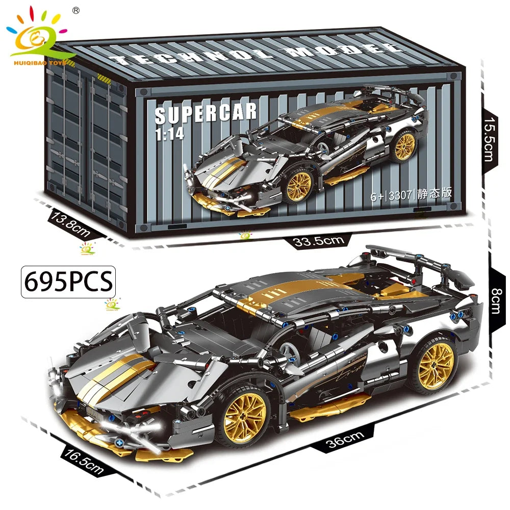 PENDRA Racing Technical LED Building Set
