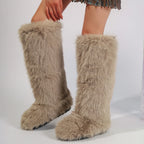 PENDRA Knee Warm Imitation Boots