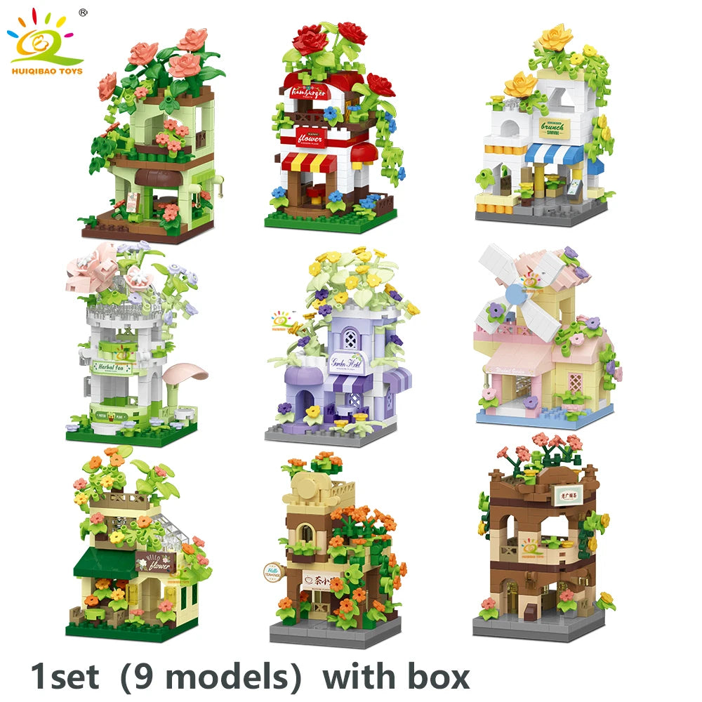 PENDRA Cute Store Micro Building Set