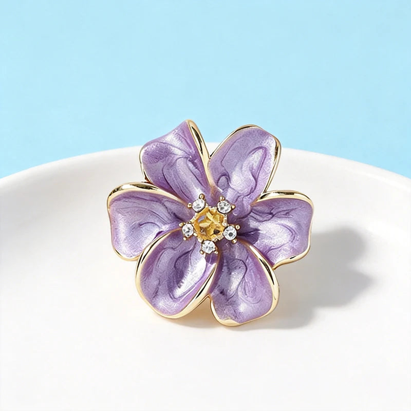 PENDRA Florielle9 Floral Brooch