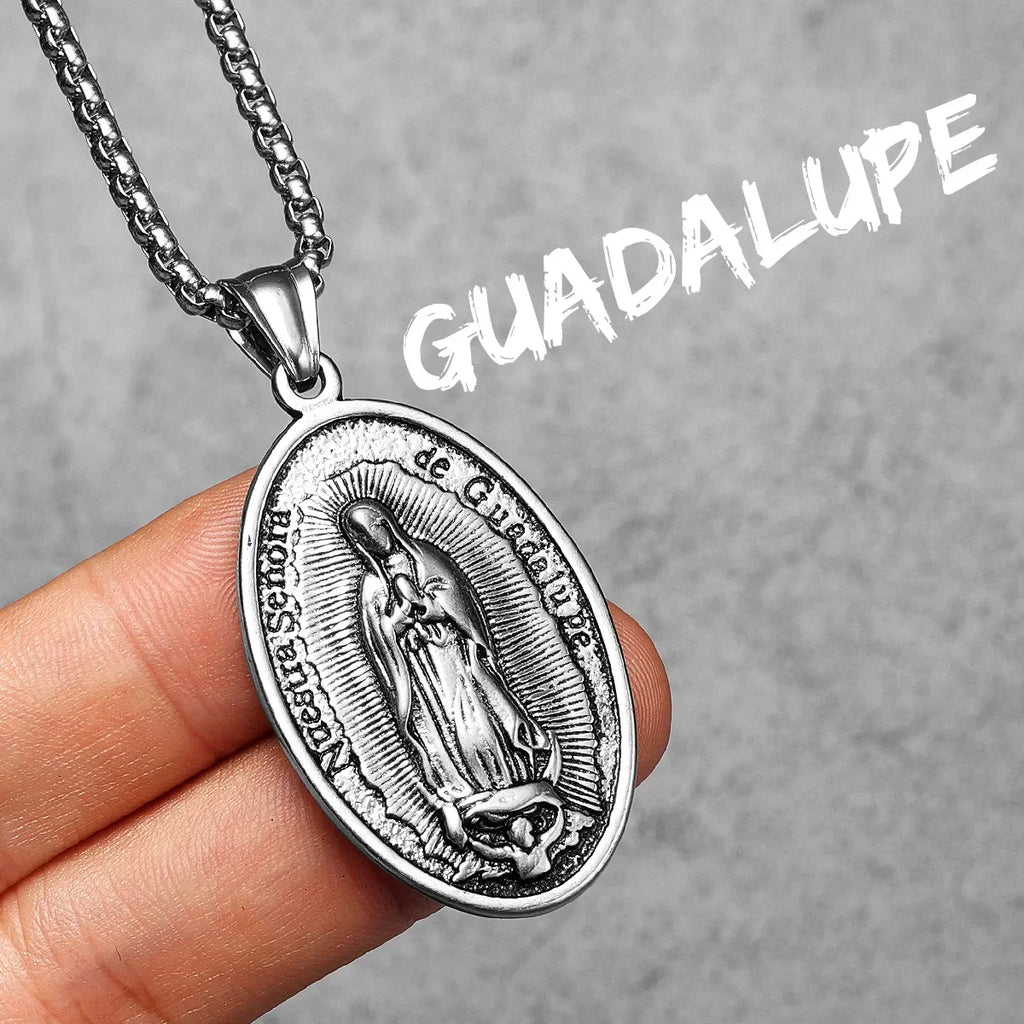 PENDRA Xanthyn Mary Charm Necklace
