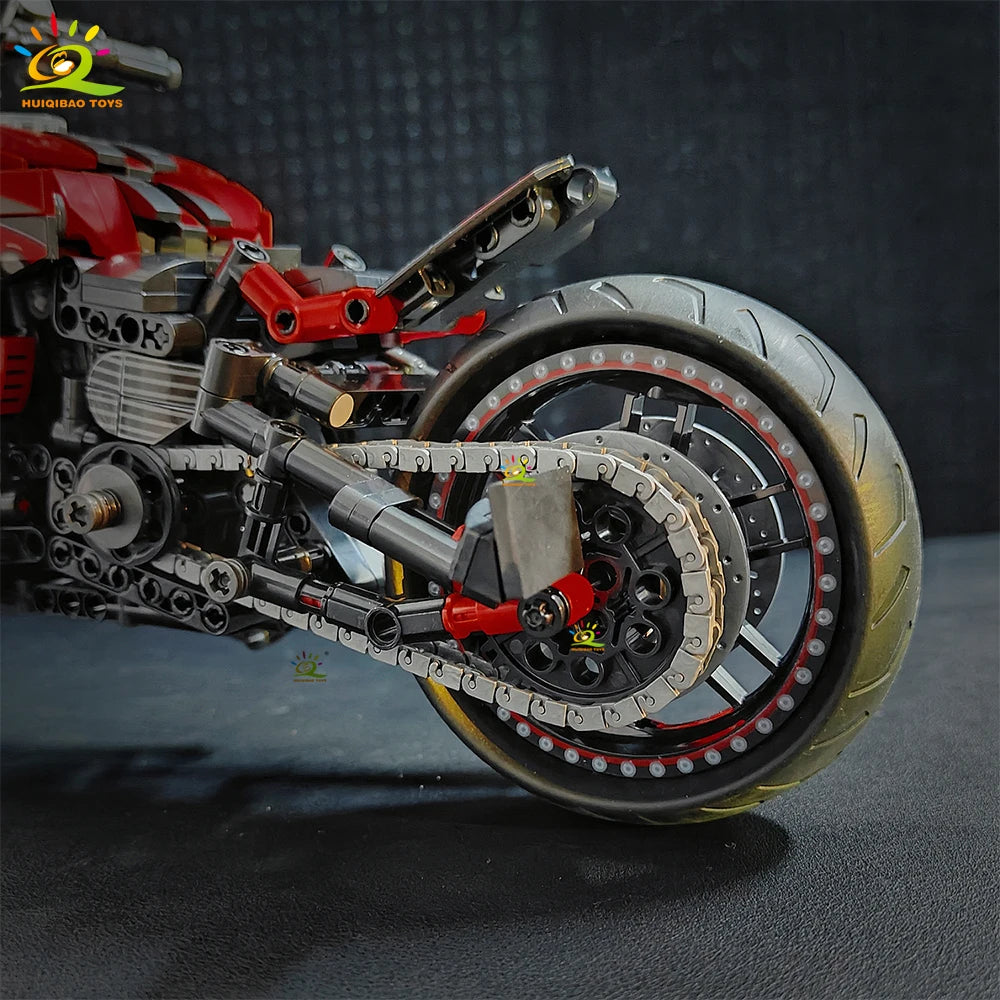 PENDRA Motorbike Technical Moto Building Set