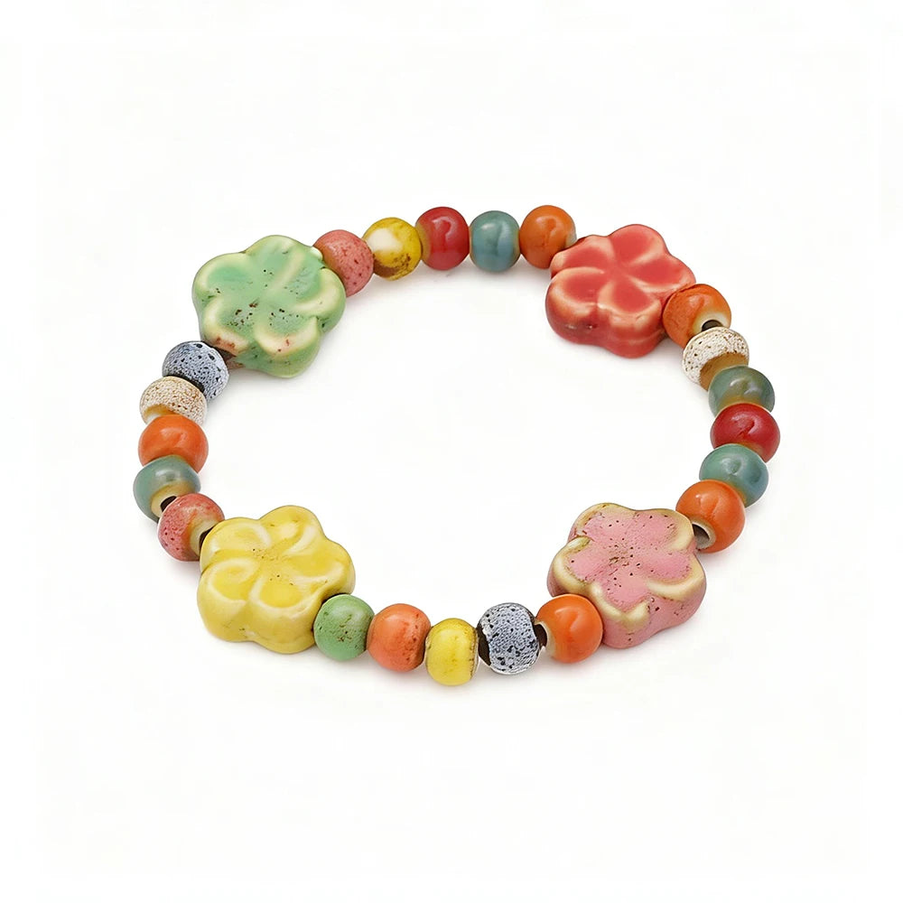 PENDRA Ceramicbead Bohemian Beaded Bracelet