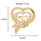 PENDRA Amora Heart Brooch