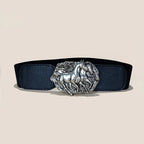PENDRA Velaia Leather Western Wide Corset Belt