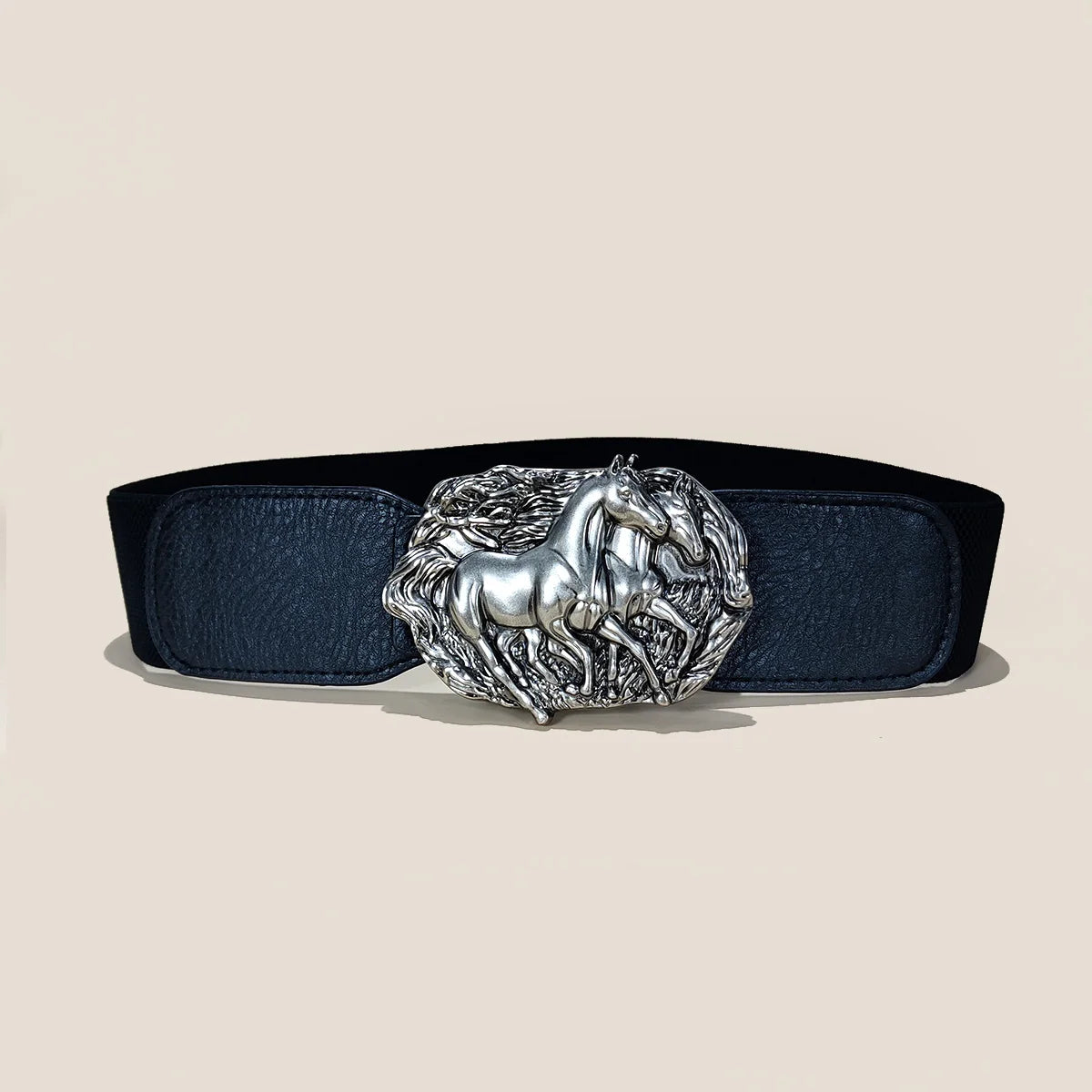 New Corset Western Bull Horse Wide Belt Pu Leather Slimming Body Belts for Women Elastic High Waist Belt Dress Cummerbunds Gifts