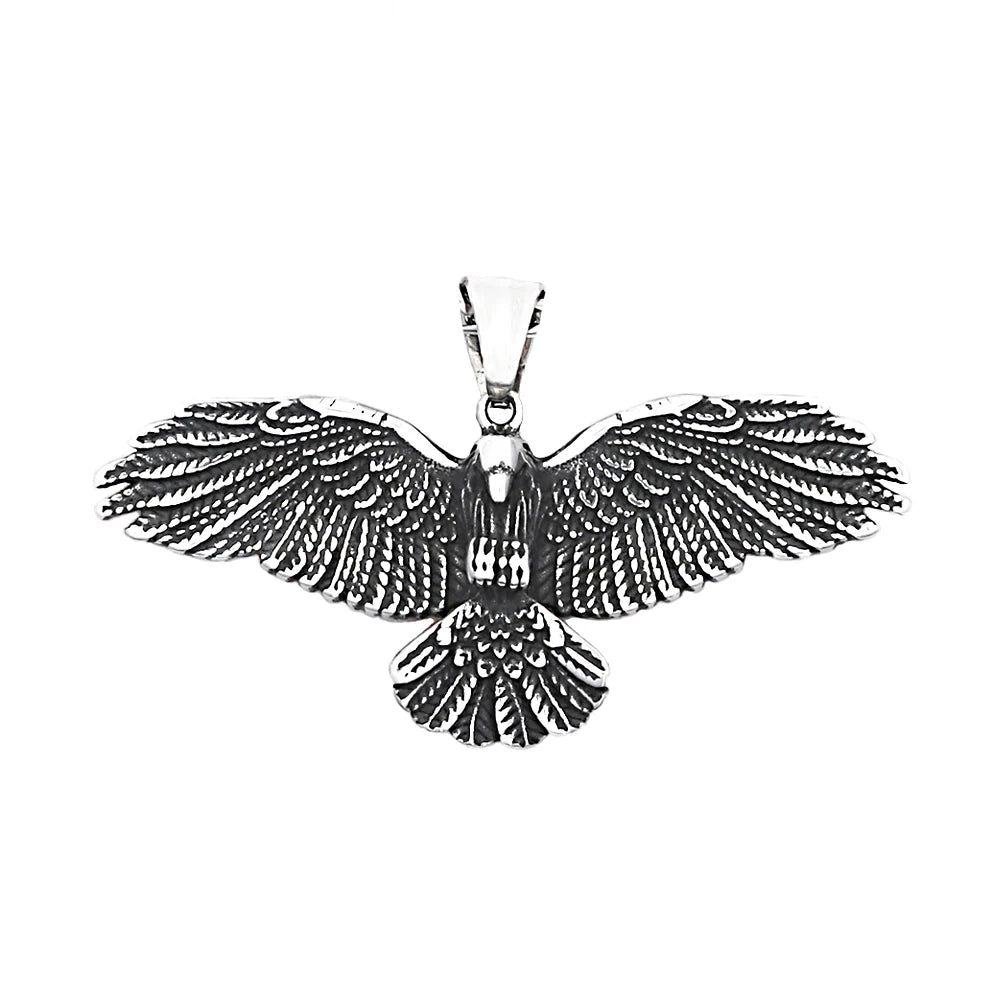 PENDRA Eagleflight 316L Stainless Steel Eagle Pendant