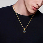 PENDRA Evil Blue Pendant Necklace