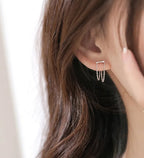 PENDRA Sterling Silver 12 Earrings