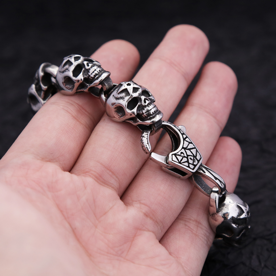 PENDRA Leopardcrest Stainless Steel Animal Bracelet