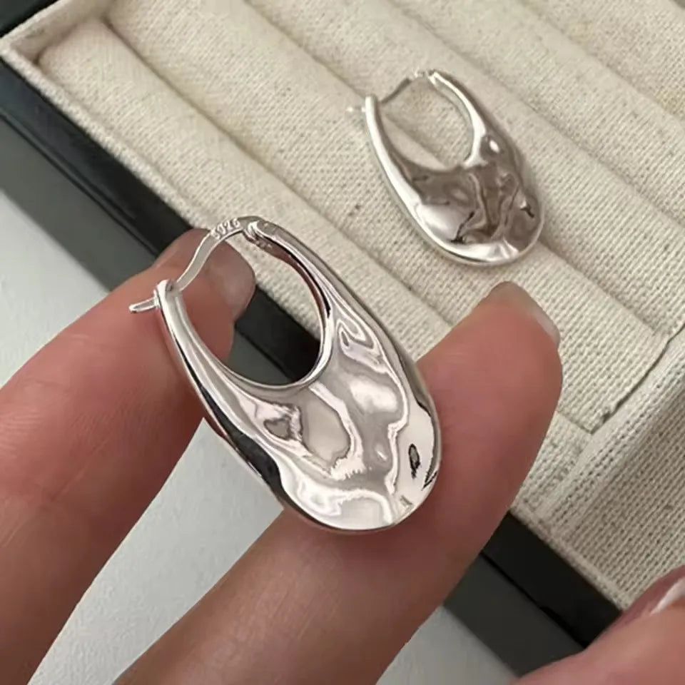 PENDRA Geometry Sterling Silver 5 Earrings
