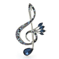 PENDRA Classic Eye Musical-note Brooch