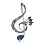 PENDRA Classic Eye Musical-note Brooch