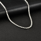 PENDRA Zircon Tennis Chain Necklace