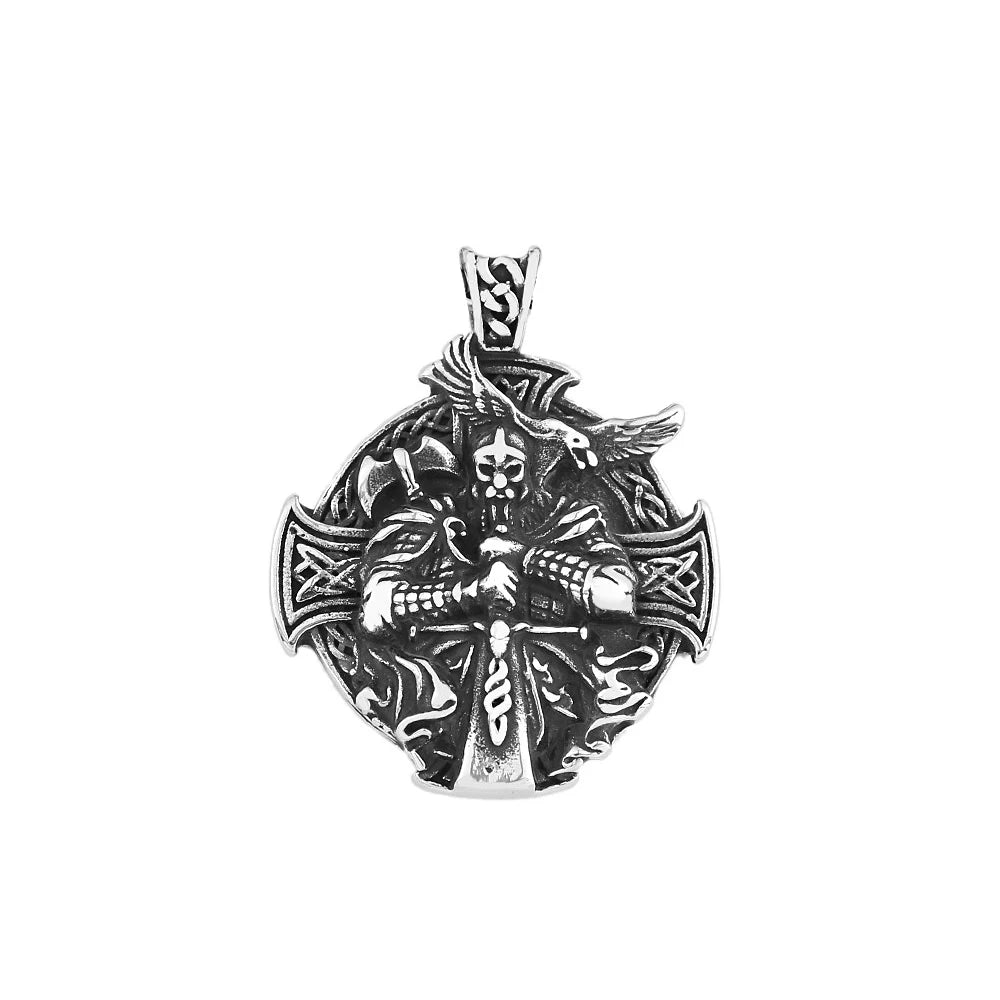 PENDRA Ravenwarrior Viking Warrior Pendant