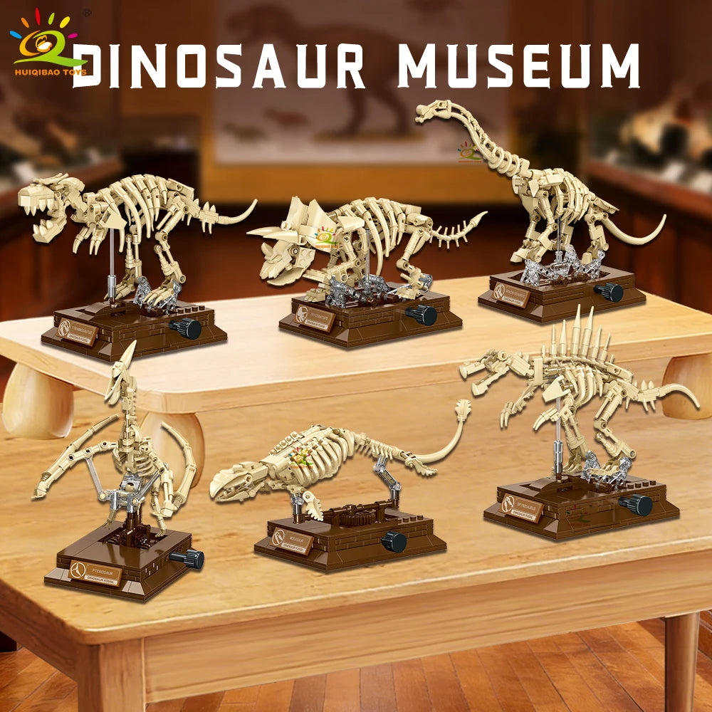 PENDRA Dinosaur Skeleton Fossil Building Set
