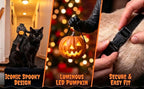 Funny Halloween Cat Dog Costume Headless Horseman Rider Pet Outfit for Small Dogs Cats Pumpkin Party Cosplay