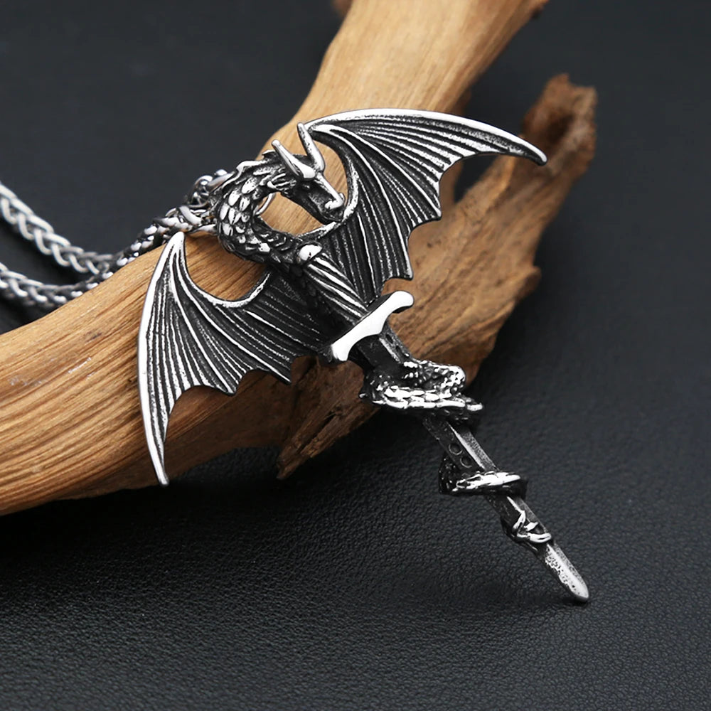 PENDRA Pterodactyl Holy Sword Pendant