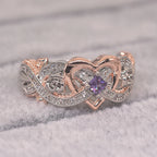 PENDRA Rose Purple Ring